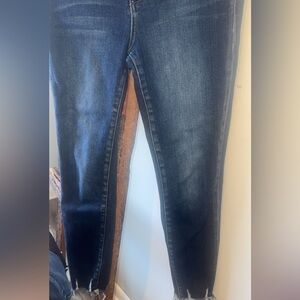KanCan Dark Blue Ankle Jeans